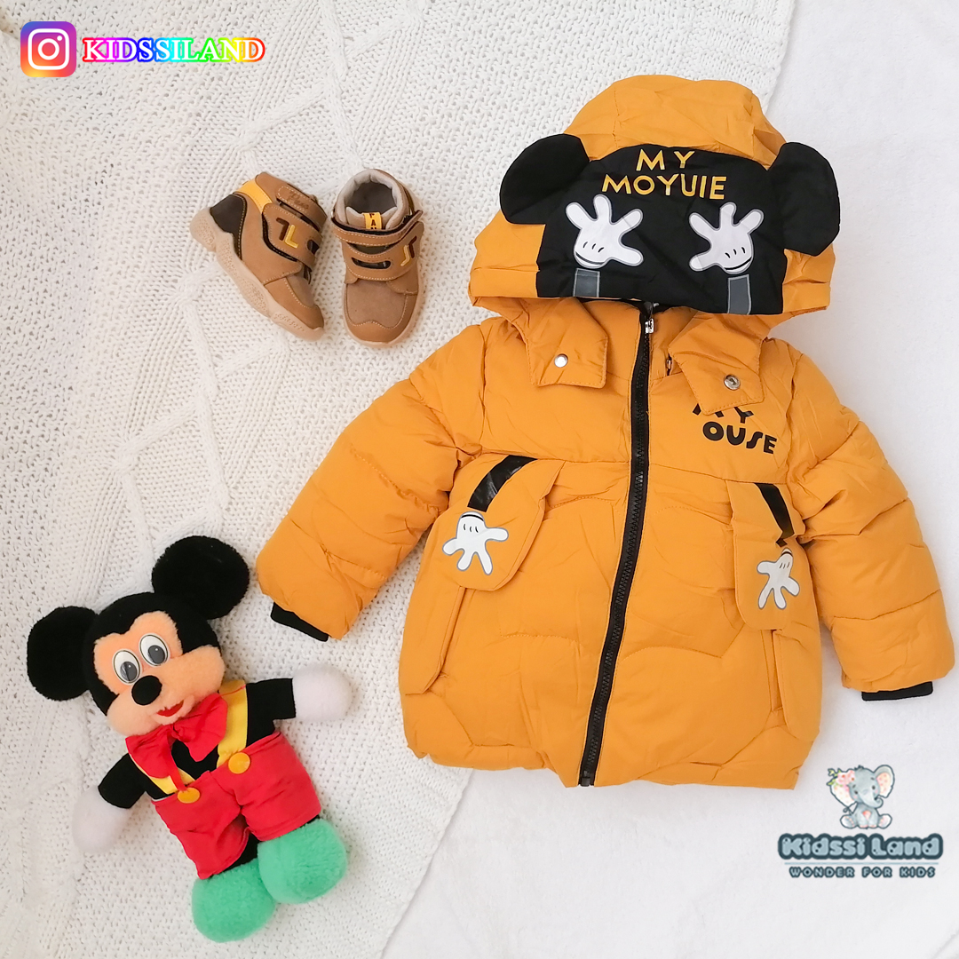 کاپشن میکی موس اسپرت در دو رنگ جذاب - تصویر 9