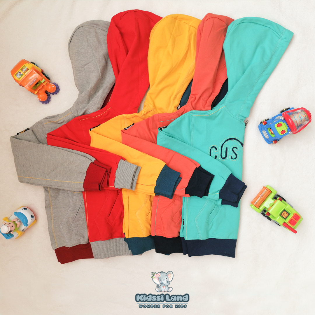 سویشرت تَک پنبه دورس رنگارنگ