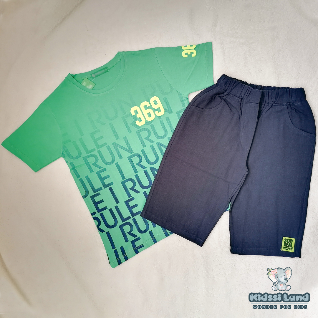 ست دو تیکه پسرانه خوش رنگ و جذاب - تصویر 3