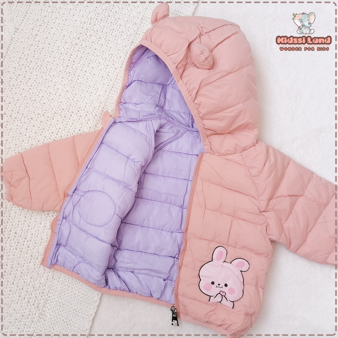 کاپشن خرگوشی اسپرت دخترانه - تصویر 3