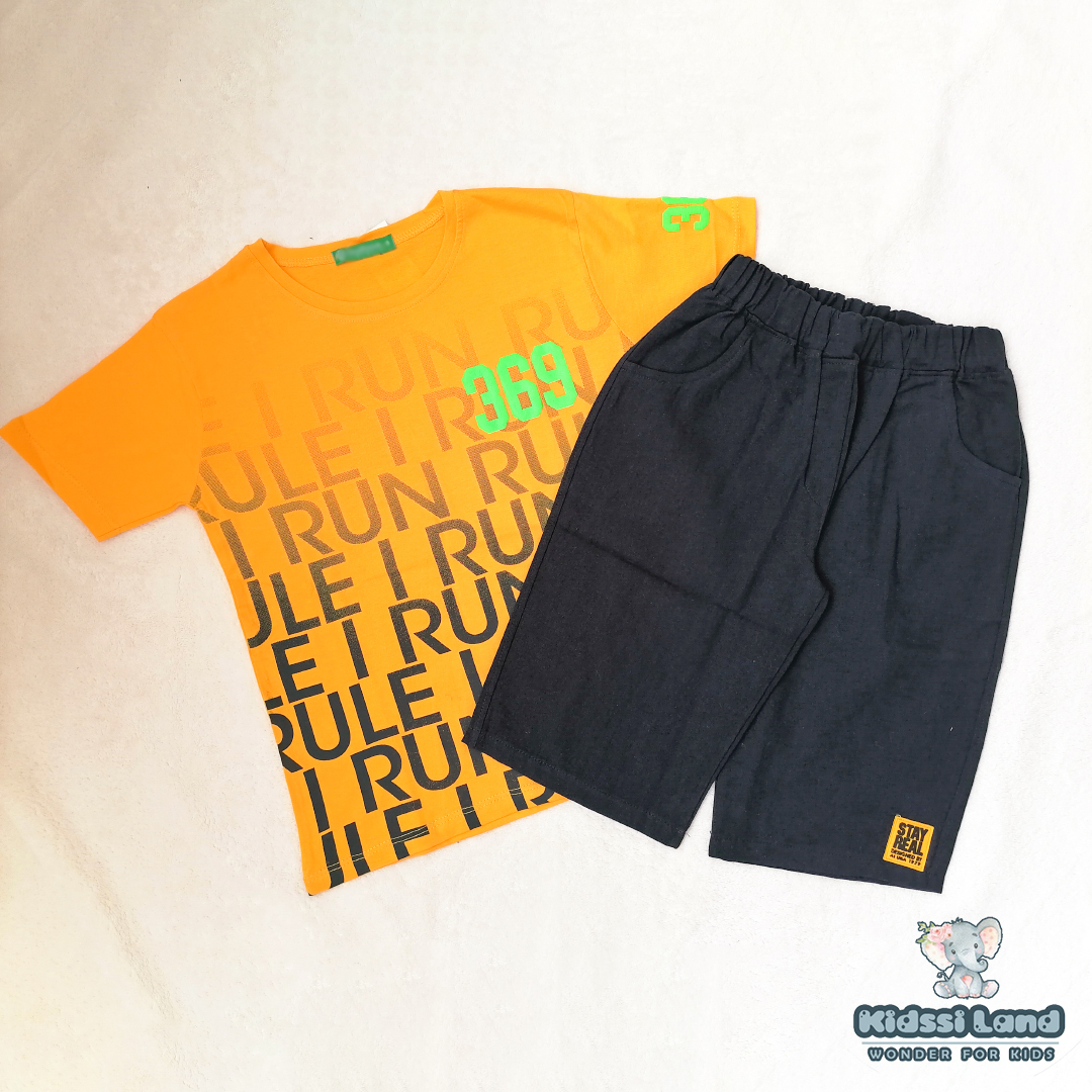 ست دو تیکه پسرانه خوش رنگ و جذاب - تصویر 4