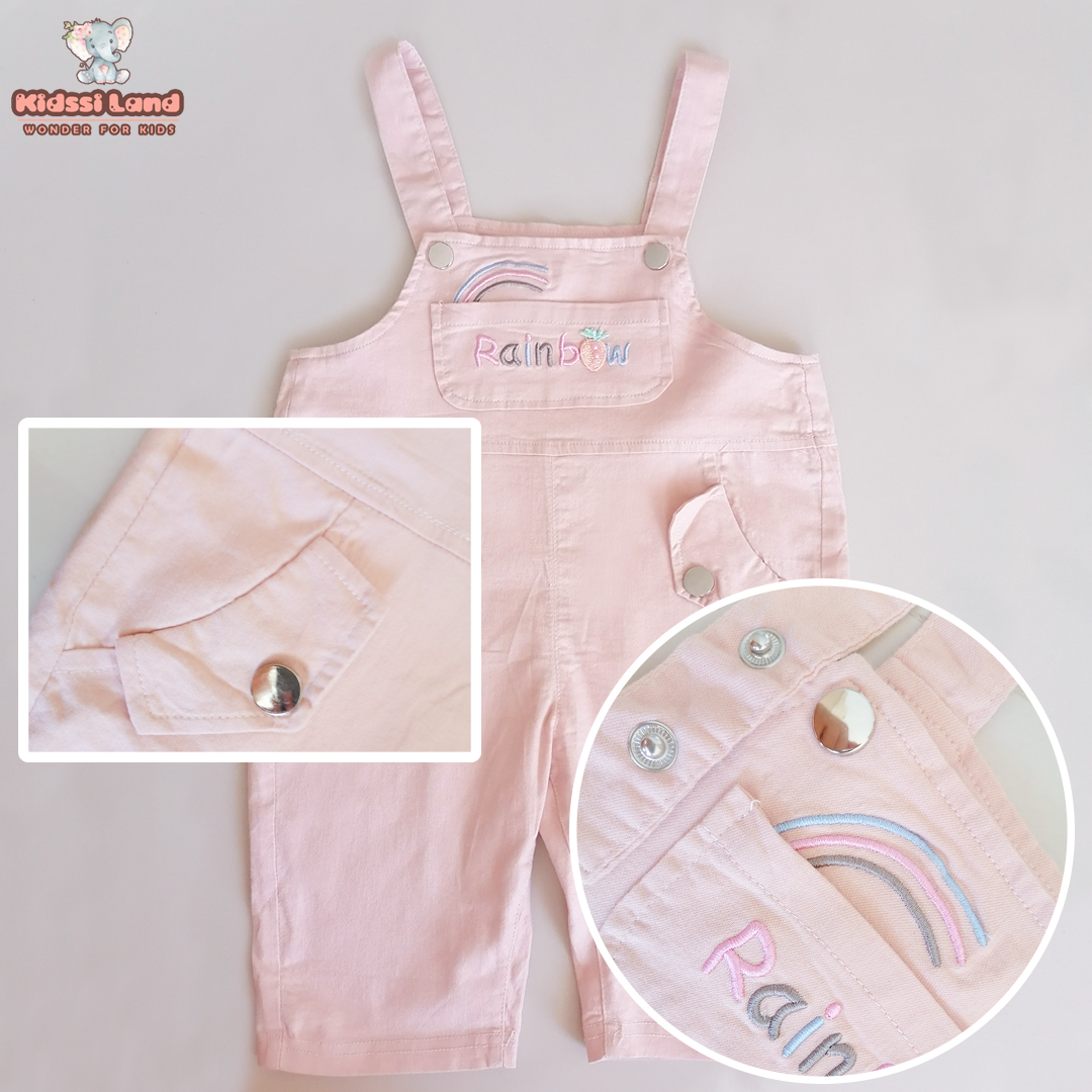 ست دو تیکه بلوز و بیلر رنگین کمان دخترونه - تصویر 4