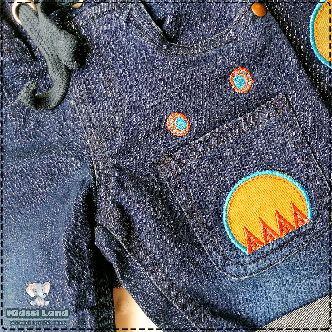 شلوارک زیبا و خوش رنگ جین - تصویر 3