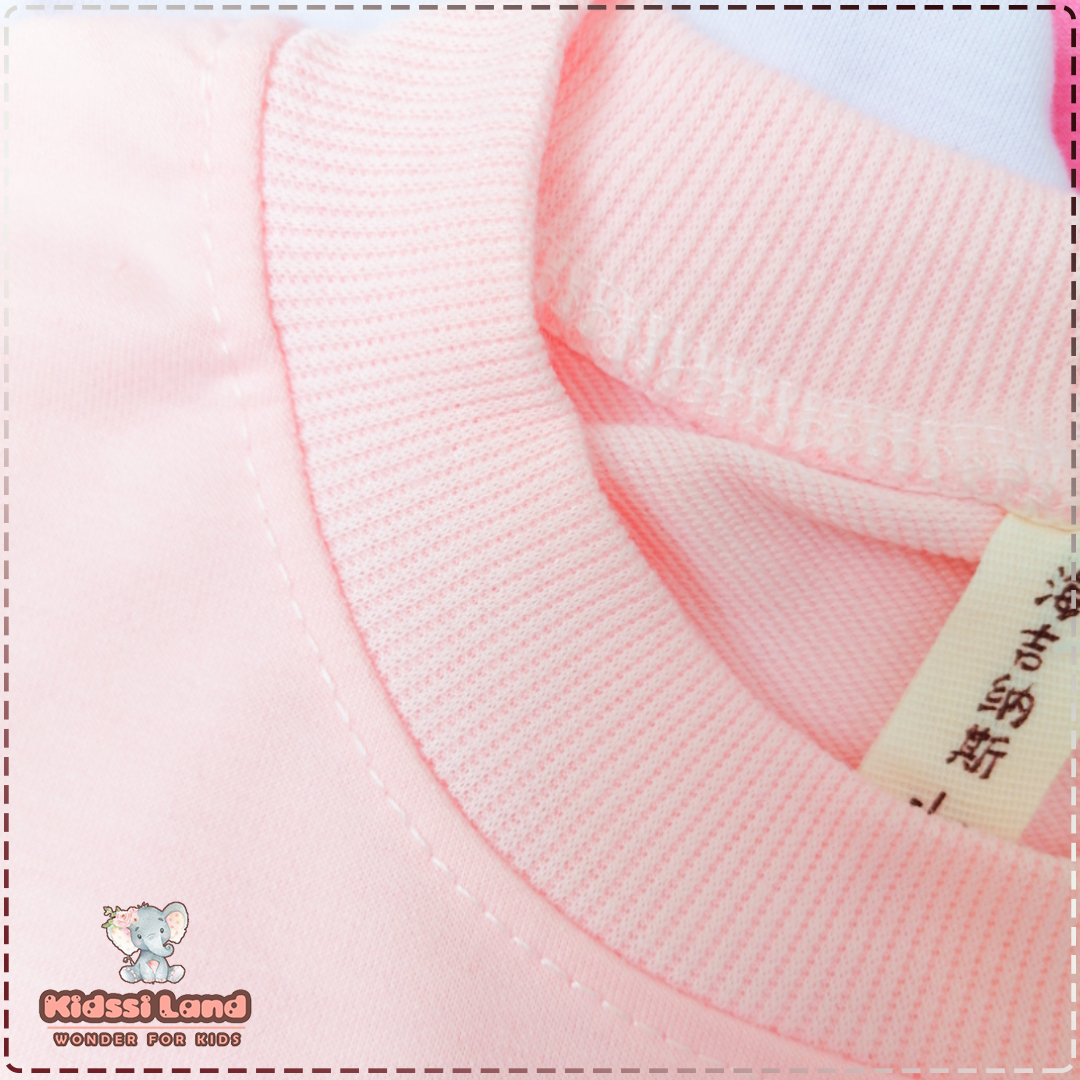 بلوز تَک نخ پنبه نازک دخترانه در سه رنگ متنوع - تصویر 5