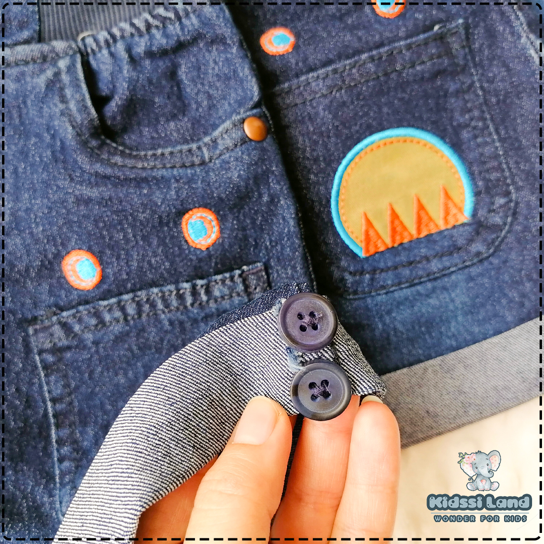 شلوارک زیبا و خوش رنگ جین - تصویر 5